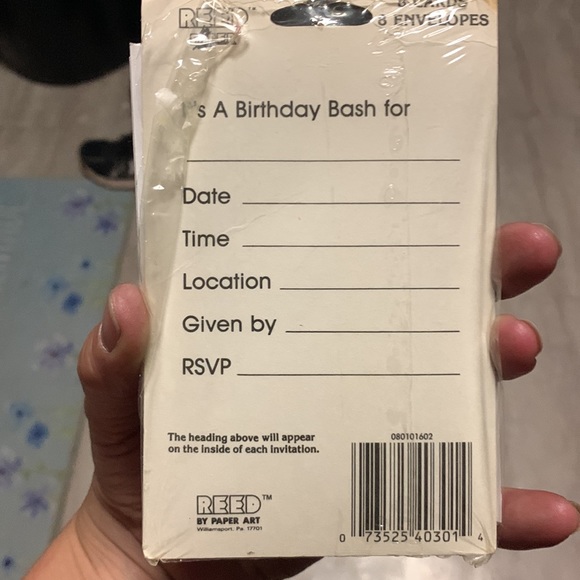 Iconic 80’s Birthday Invites - Picture 3 of 3